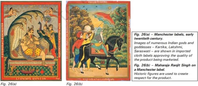 Market for Goods: Gripe Water calendar of 1928 by M.V. Dhurandhar.