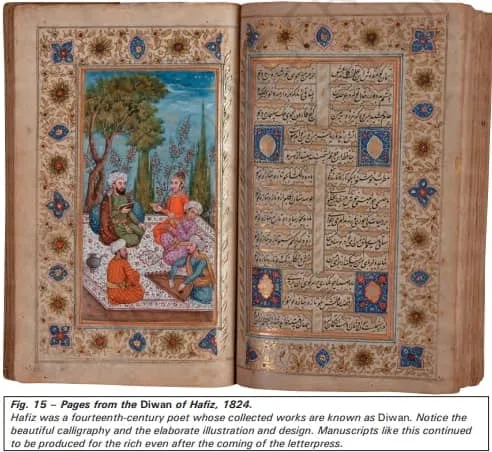 India and the World of Print Manuscripts Before the Age of Print