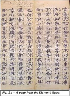 The First Printed Books