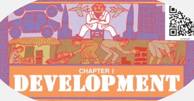 NCERT Economics Chapter 1 Notes on Development Class 10 - E-Book NCERT