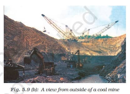 A view from outside of a coal mine - Conservation Of Minerals