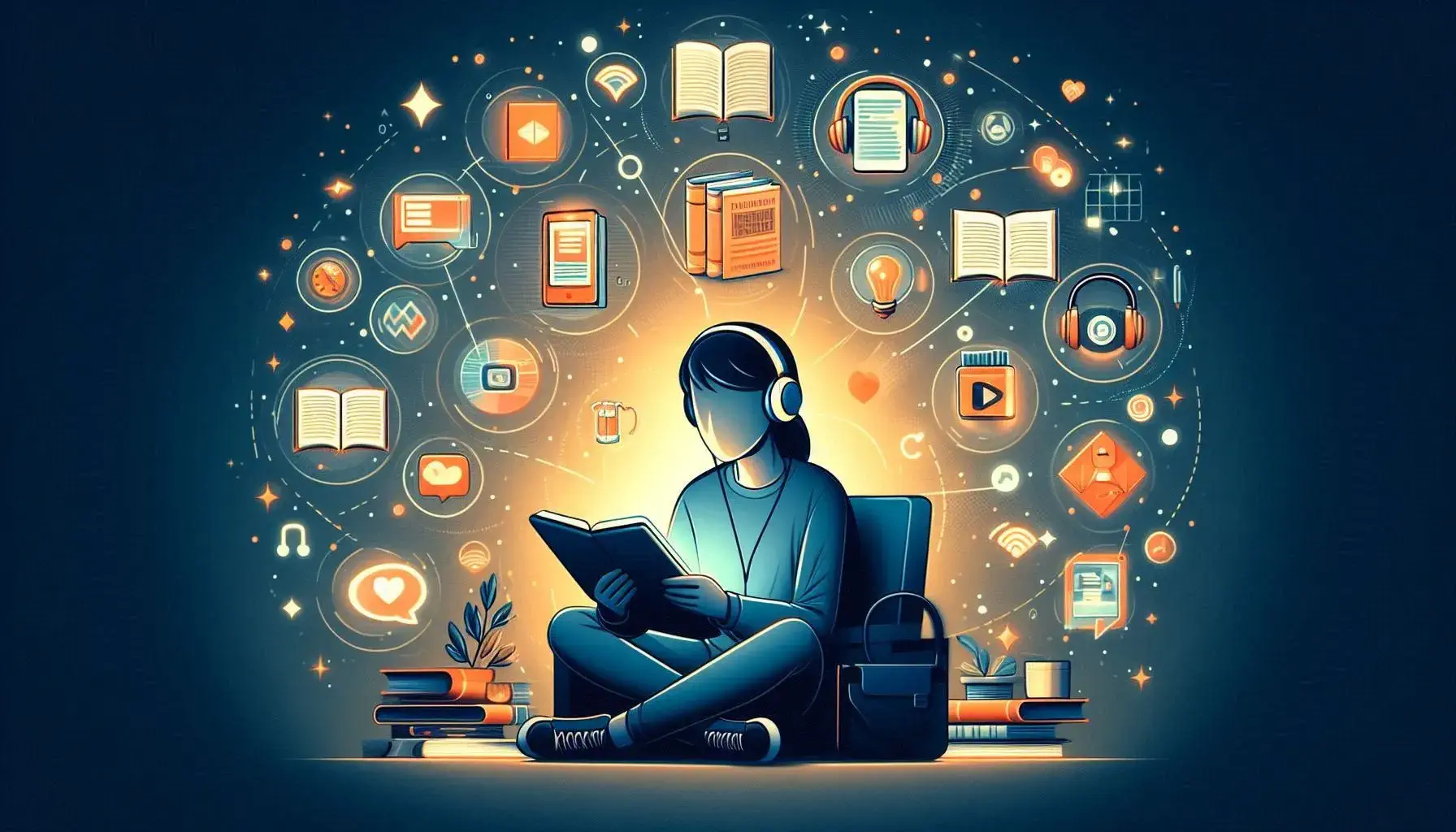 What is the concept of virtual reading mania or what do you mean by virtual reading mania