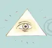 The eye within a triangle radiating light - Important Symbols and Their Meanings - The Outbreak of the Revolution - E-book NCERT