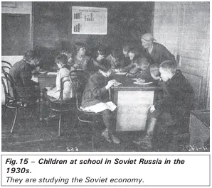 Children at school in Soviet Russia in the - What Changed After October Revolution - E-book NCERT
