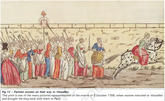 Did women have a Revolution Class 9 Notes - E-book NCERT