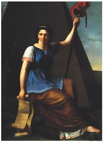 Nanine Vallain, Liberty - France Abolishes Monarchy And Becomes A Republic notes class 9 pdf - E-book NCERT