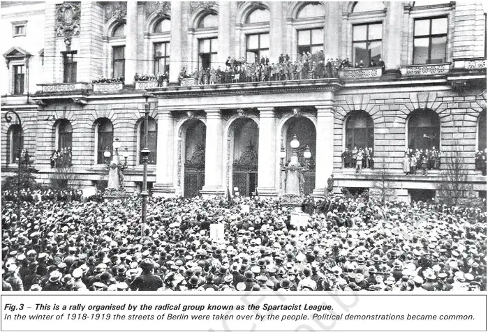 Political Radicalism and Economic Crises - NCERT History Class 9 Chapter 3 Notes - Birth of the Weimar Republic