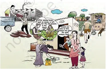 Urban Case - Story of Ram Saran - Two Typical Cases of Poverty - NCERT Economics Class 9 Chapter 3 Notes & PDF - E-book NCERT