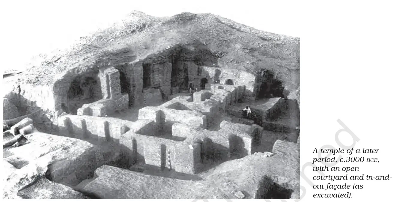 A Temple of a later period - Urbanisation in Southern Mesopotamia - Temples and Kings - E-book NCERT