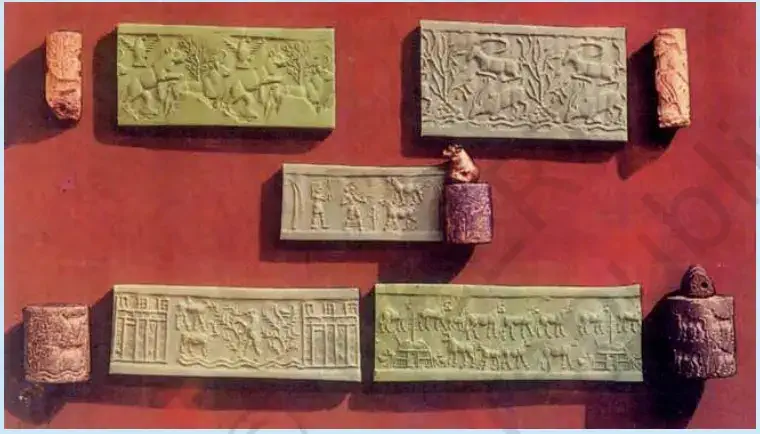 The Seal - An Urban Artefact - Urbanisation in Southern Mesopotamia - Temples and Kings - E-book NCERT