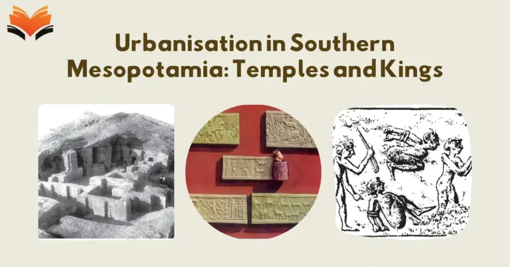 Urbanisation in Southern Mesopotamia Temples and Kings - Concept, MCQ's & Notes PDF - E-book NCERT