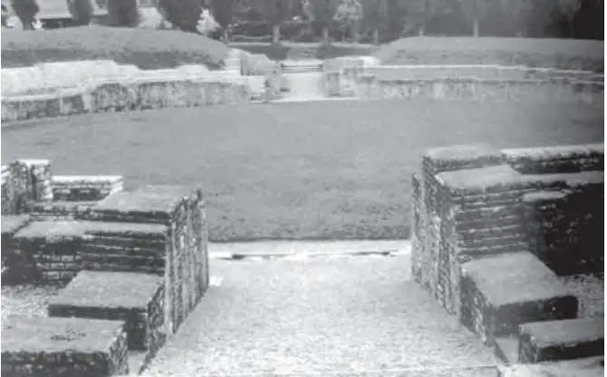 Amphitheatre at the Roman cantonment town of Vindonissa - The Early Empire - Concept, MCQ's & Notes PDF