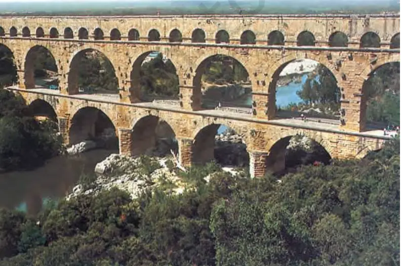 Pont du Gard, near Nimes, France, first century - The Early Empire - Concept, MCQ's & Notes PDF