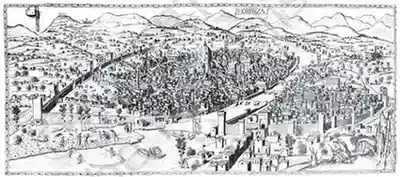 Florence, a sketch made in 1470 - Universities and Humanism Class 11 - Concept, MCQs & Notes PDF - E-book NCERT