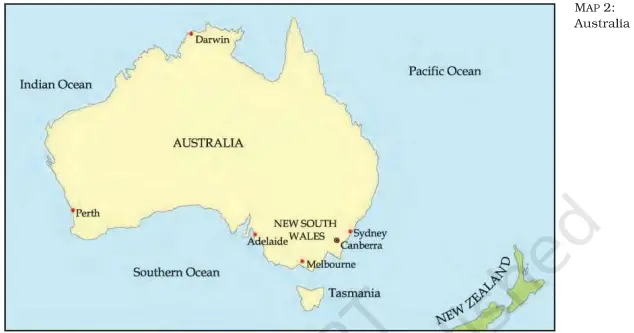 Australia - E-book NCERT