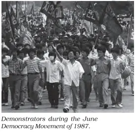 Continued Economic Growth and Calls for Democratisation - The Story of Korea - E-book NCERT
