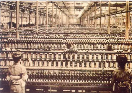 Industrial Workers - Workers in a Textile factory - Japan Class 11 History - E-book NCERT