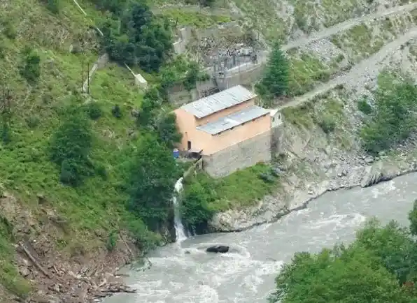 A-micraohydel-plant-in-Himachal-Pradesh—the-power-of-flowing-water-converted-into-electricity---When-Does-Nature-Become-A-Resource-Revision-Notes-&-MCQs---E-book-NCERT